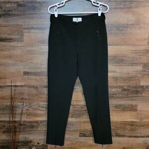Irene Van Ryb Trouser Pants Womens EU 40 US 8 Zip Leg Pockets Equestrian Preppy